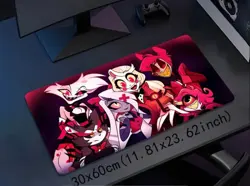 Anime Hazbin Hotel Collectible Play Mat NEW Cards TCG Mtg Games Pokemon 12x24 - Image 1