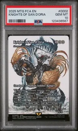 2025 MTG Final Fantasy Knights Of San D'oria Showcase #2 PSA 10 - Image 1