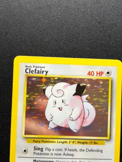 Pokemon Card Clefairy 5/102 Base Set Holo Holo Rare WOTC - Image 4