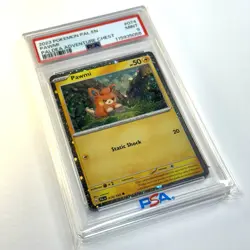 2023 POKEMON PAL EN-PALDEA EVOLVED PALDEA ADVENTURE CHEST #074 PAWMI PSA 9 - Image 3