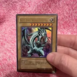 Blue-Eyes White Dragon LOB-001 The Legend of Blue Eyes White Dragon YuGiOh LP! - Image 3