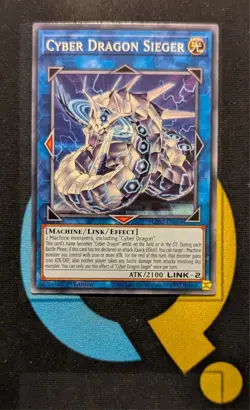 LDS2-EN034 Cyber Dragon Sieger Common 1st Edition YuGiOh Card - Image 1