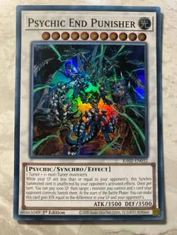 Yugioh - Psychic End Punisher - RA02-EN032 - Super Rare 1st Edition - Image 1
