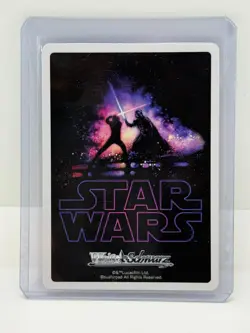 2022 Weiss Schwarz Japanese Star Wars Card Darth Vader SW/S49-055re RR - Image 2