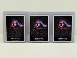Star Wars Trading Card Weiss Schwarz SW/S49-056 R HOLO Darth Vader / Luke - Image 5