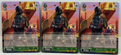 Boba Fett SW/S49-037 R Star Wars Weiss Schwarz Card X3 - Image 1