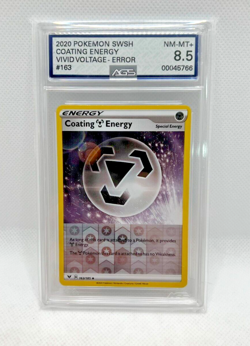 Pokemon error Card Albino Coating Energy Only Graded Difficult to find - Image 2