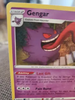 Gengar 057/198 NM Chilling Reign Holo Rare Near Mint Pokemon TCG Set Card - Image 2