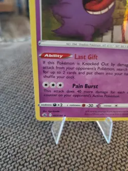Gengar 057/198 NM Chilling Reign Holo Rare Near Mint Pokemon TCG Set Card - Image 5