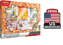 Pokemσn TCǤ Charizard EX Premium Collection Trading Card Game Box Set Ship USA. - Image 1