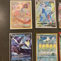Pokemon Card Lot Of 6 Full Art V And Vmax With Dragonite Nm Condition - Image 3
