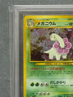 ARS 10 Meganium Old Back Holo Pokemon Trading Card Game Nintendo Bandai Japanese - Image 5