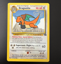 Dragonite 5 Black Star Promo WB The First Movie Stamped Promo Card FREE DELIVERY - Image 1