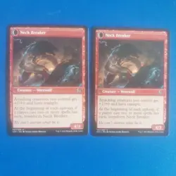 2 x Breakneck Rider/Neck Breaker - Uncommon - M/NM - Shadows Over innistrad MTG - Image 2
