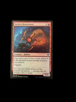 1x Molten Monstrosity - Foil MTG Dominaria United LP Magic Foil - Image 1