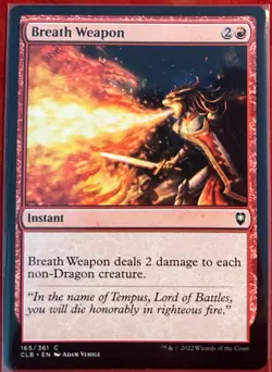 MTG | Breath Weapon #165 Commander Legends: Battle for Baldur's Gate - NM - Image 1