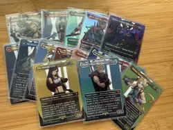 MTG Magic Final Fantasy Borderless Foil Cloud Midgar, Tifa Martial Artist & More - Image 2