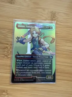 MTG Magic Final Fantasy Borderless Foil Cloud Midgar, Tifa Martial Artist & More - Image 5