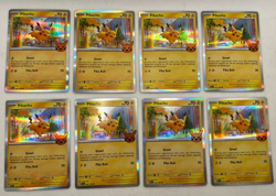 Pokemon Card PIKACHU 062/193 Trick or Trade 2023 with Halloween Stamp Holo (8) - Image 1