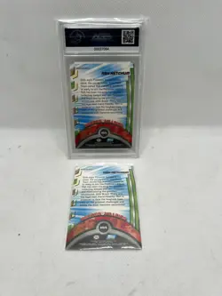 Ash Ketchum 2000 Topps Pokemon TV Animation Series 2 #HV1 AGS 8.5 foil - Image 5