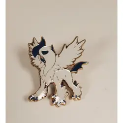 Pokemon Mega Absol Stamped Official Metal Pin 2015 - Image 3
