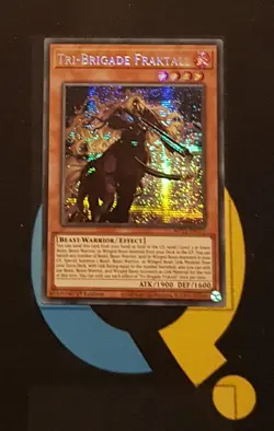 MP21-EN171 Tri-Brigade Fraktall Prismatic Secret Rare 1st Edition YuGiOh - Image 1