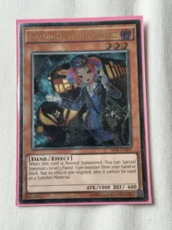 YuGiOh Tour guide From The Underworld Ultimate Rare AP06-EN001 LP/EXC - Image 3