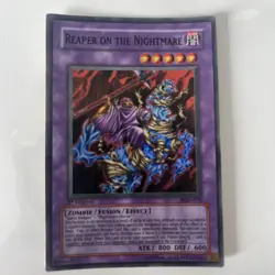 YUGIOH Super Rare Reaper Of The Nightmare PGD-078 PLAYED - Image 1