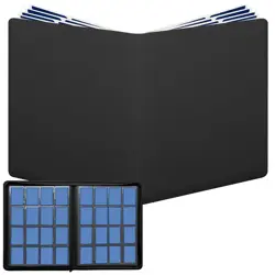 16-Pocket Card Binder Compatible with PTCG Card,32 Double-Sided Pages for 100... - Image 1