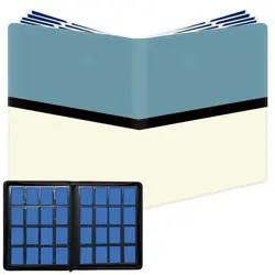 16-Pocket Card Binder Compatible with PTCG Card,32 Double-Sided Pages for 100... - Image 1