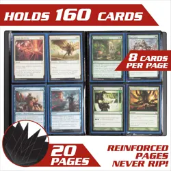 Monster 4 Pocket Trading Card Binder - Matte Sunflower Orange Album, Anti-The... - Image 2