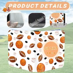Sports Card Binder, 4-Pocket Trading Card Binder,400 Pockets Double Sided Poc... - Image 3