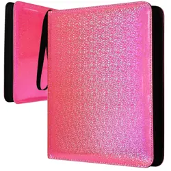 9 Pocket Card Binder - 1080 Double Sided Pocket PU Premium Zip Trading Card B... - Image 1