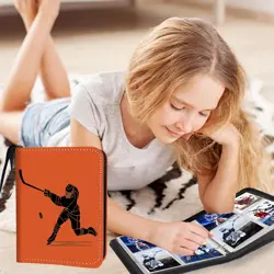 Hockey Card Binder 400 Pockets,4 Pocket Hockey Trading Card Binder with 50 Re... - Image 5