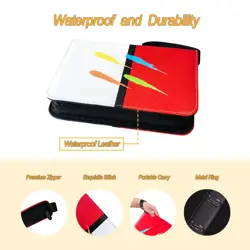 Card Binder 4 Pockets,400 Pockets Trading Card Holder with 50 Removable Doubl... - Image 3