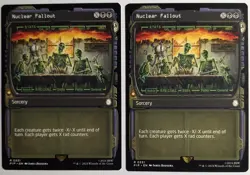 Nuclear Fallout Showcase Regular x1 Universes Beyond Fallout MTG LP/NM - Image 3