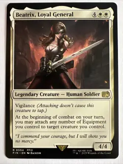 MTG - BEATRIX, LOYAL GENERAL - Final Fantasy (R) - Image 1
