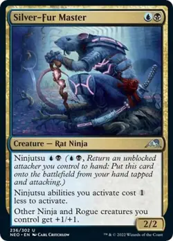 Silver-Fur Master - Near Mint MTG Kamigawa: Neon Dynasty - Image 1