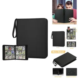 Waterproof 9 Pocket Card Binder - Perfect for MTG, TCG, and Sports Cards - Image 1