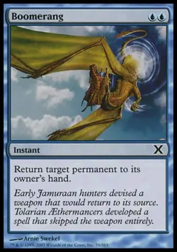 Boomerang - Light Play MTG 10th Edition - Image 1