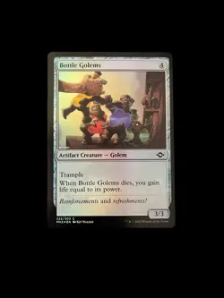 MTG Modern Horizons 2 - Bottle Golem - Foil NM Wizards of The Coast - Image 1