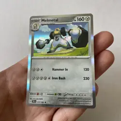 Melmetal 117/162 - TEF Temporal Forces - Holo Rare - NM - Pokemon Card - Image 4