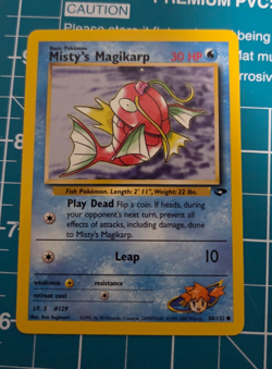 Misty's Magikarp 88/132 Gym Challenge Unlimited WotC 2000 Pokemon NM - Image 1