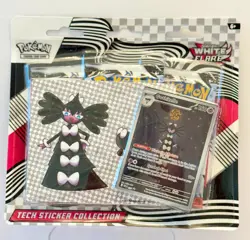 Pokemon TCG White Flare SV10.5 3-Pack Tech Sticker Collection~Factory Sealed~NEW - Image 1
