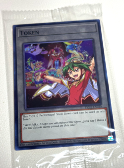 YuGioH Duelist Advance YUYA & PERFORMAPAL Token Card #TKN5-EN030 New NM Rare HTF - Image 1