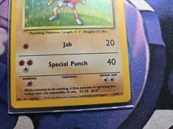 Hitmonchan - 7/102 - Pokemon Base Set Unlimited Holo Rare - Image 2