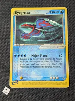 Kyogre EX - Black Star Promo 001 - Non Holo Pokemon TCG HP - Image 1