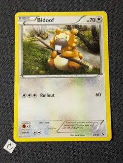 Bidoof 29/39 - Kalos Starter Set Pokemon TCG LP - Image 1