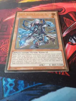 OP27-EN001 Sage With Eyes of Blue Ultimate Rare UNL NM Yugioh - Image 2