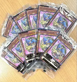 10 Set Yu-GI-OH Yugioh Dark Magician Girl Seven Eleven Promo Sealed 711E-JP002 - Image 1